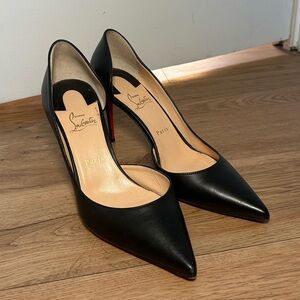 Christian Louboutin Leather D’Orsay Pumps